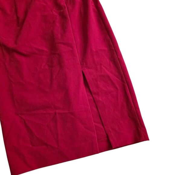 Jill Jill Stuart Red Cardinal Cutout One Shoulder Sheath Dress 2 - Picture 4 of 6